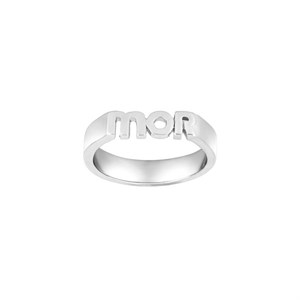 Nordahl Jewellery - STATEMENT52 MOR silber ring (Ø4mm) 125 334